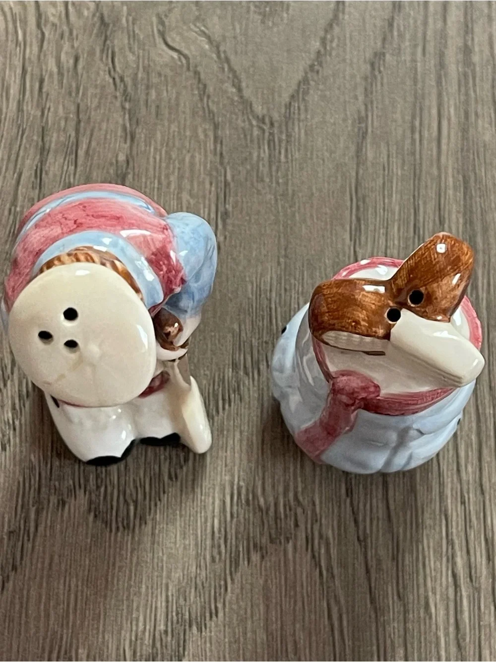 Midwest of Cannon Falls Golfer Bag Green Salt and Pepper Shakers